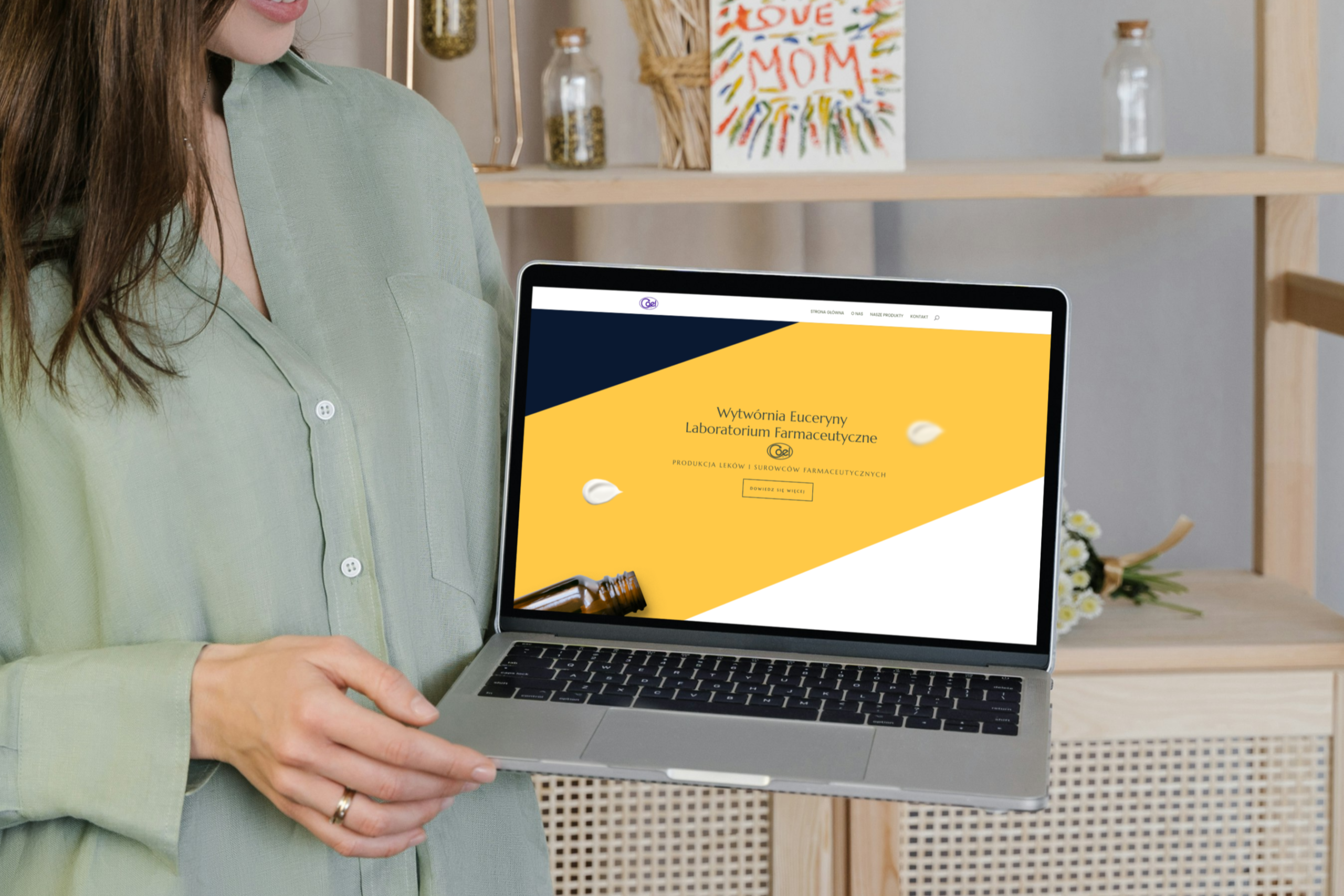 Wytwórnia COEL — manufacturing business website design example